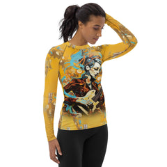 Melodies Heal The Heart Women's Rash Guard - Beyond T-shirts