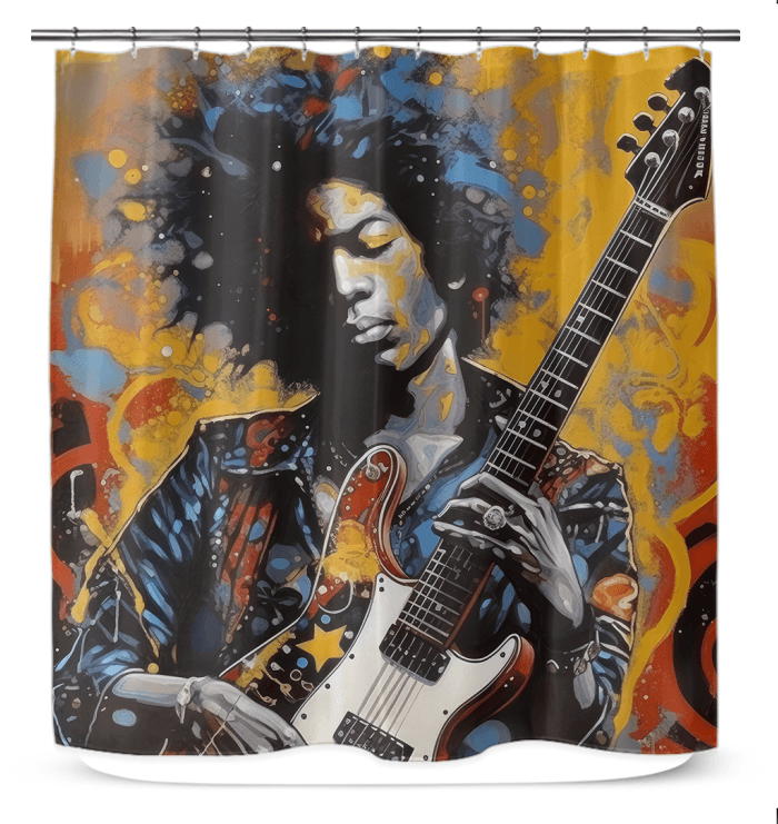 Melodies Inspire Dreams Shower Curtain - Beyond T-shirts
