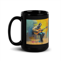 Melody Magician Black Glossy Mug - Beyond T-shirts