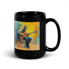 Melody Magician Black Glossy Mug - Beyond T-shirts