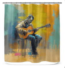 Melody Magician Shower Curtain - Beyond T-shirts