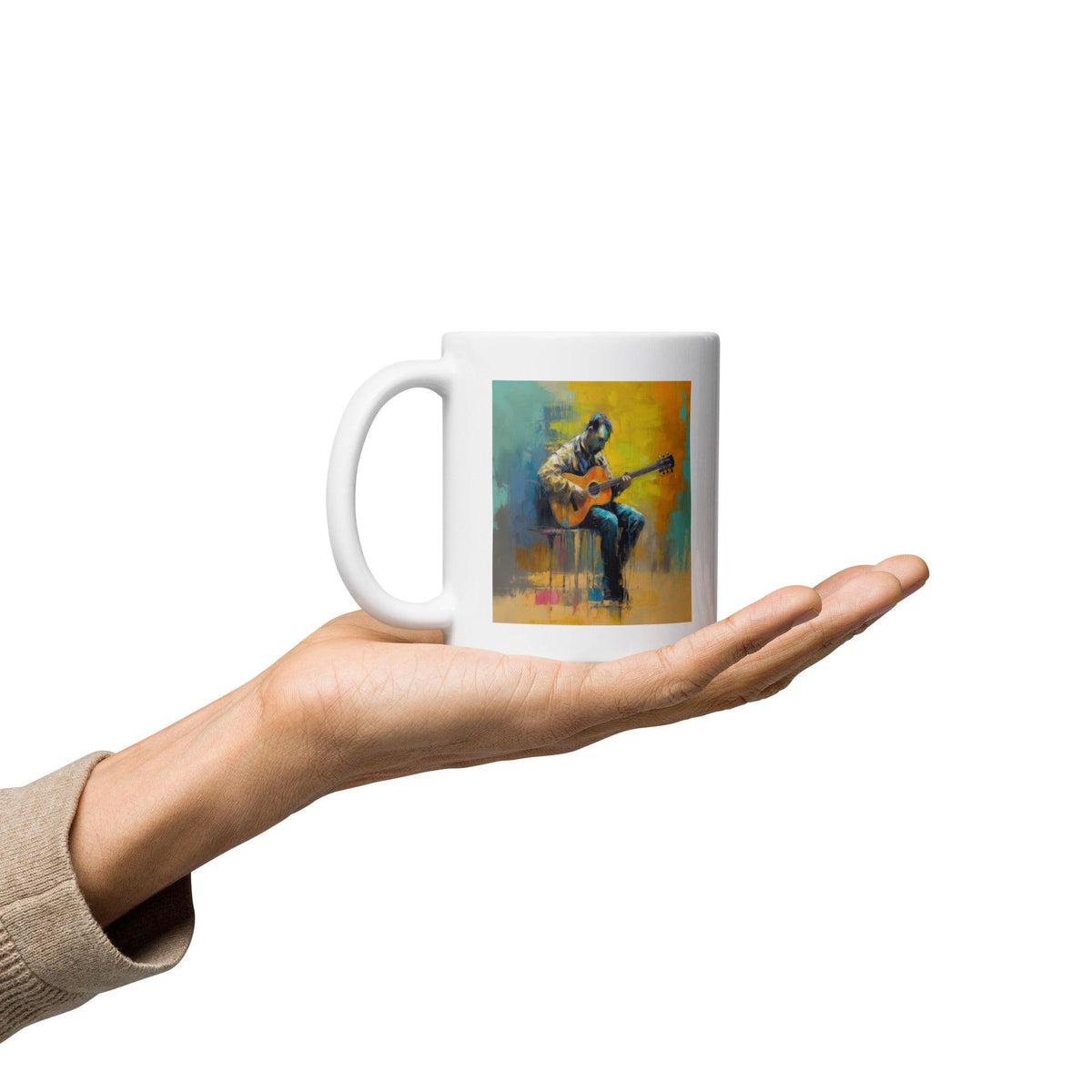 Melody Magician White Glossy Mug - Beyond T-shirts