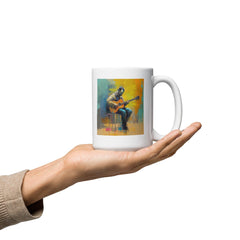 Melody Magician White Glossy Mug - Beyond T-shirts