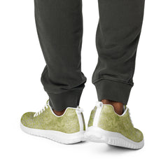 Linen Lunge Texture Men's Athletic Shoes