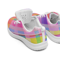 Rainbow Runner Athletic Shoes: A fusion of dynamic comfort and a burst of rainbow colors for the spirited runner.