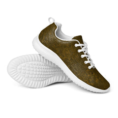 Metallic Mesh Athletic Footwear