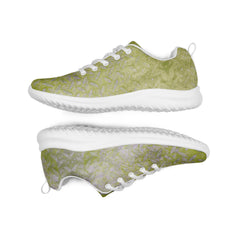 Linen Lunge Texture Men's Athletic Shoes