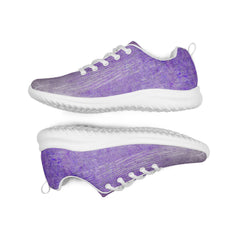 Linen Luxe Texture Men's Athletic Shoes