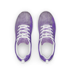 Linen Luxe Texture Men's Athletic Shoes