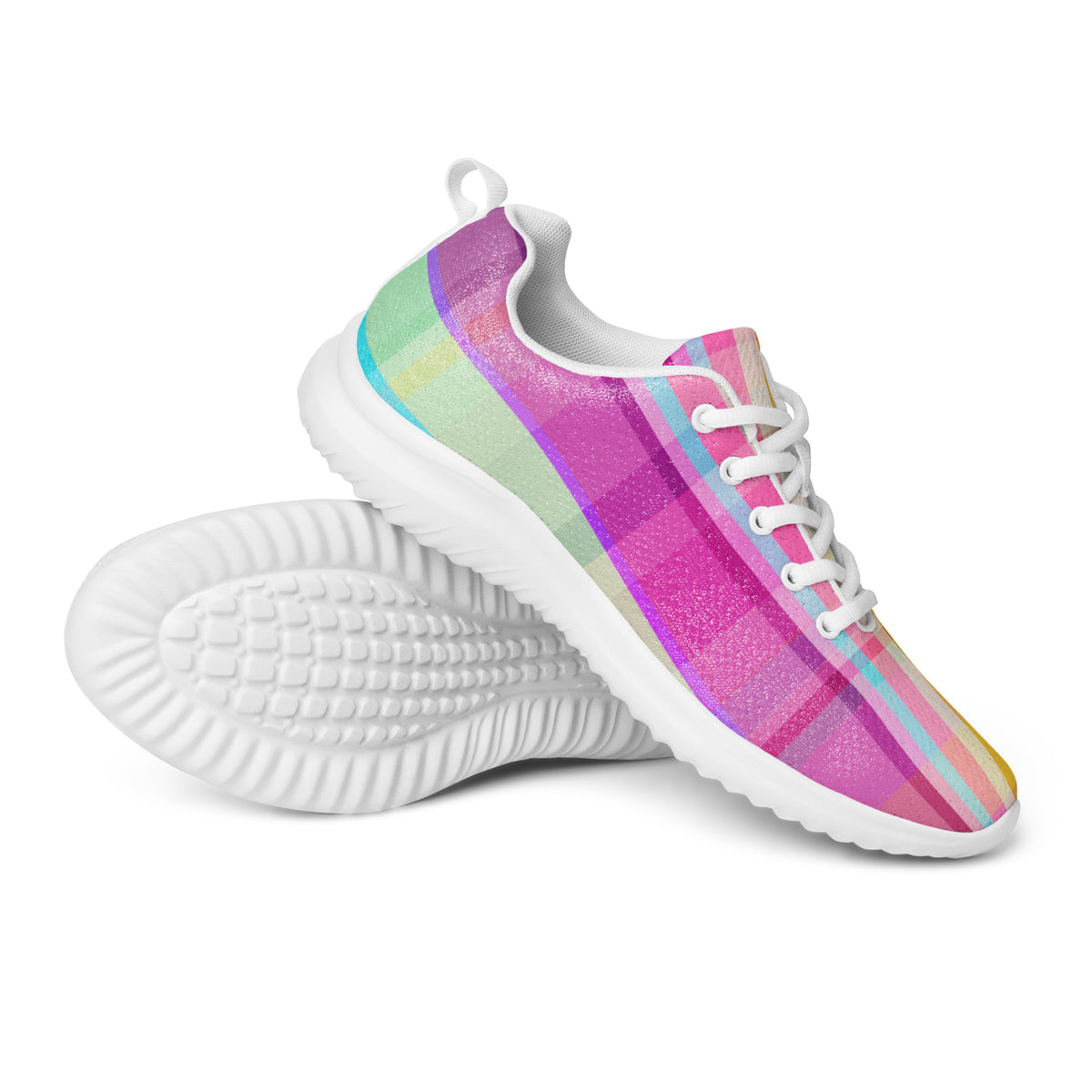 Brighten up your run with Fiesta Fit Men's Athletic Shoes, featuring festive colors for a lively workout.