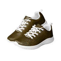 Metallic Mesh Athletic Footwear