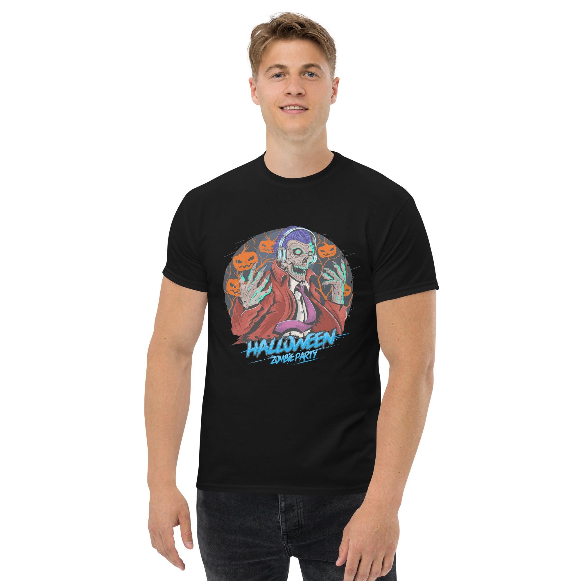 Wicked Whispers: Men's Classic Halloween Tee - Beyond T-shirts