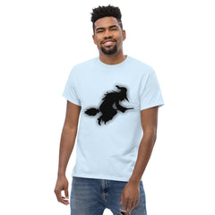 Moonlit Monsters: Men's Classic Halloween Tee - Beyond T-shirts