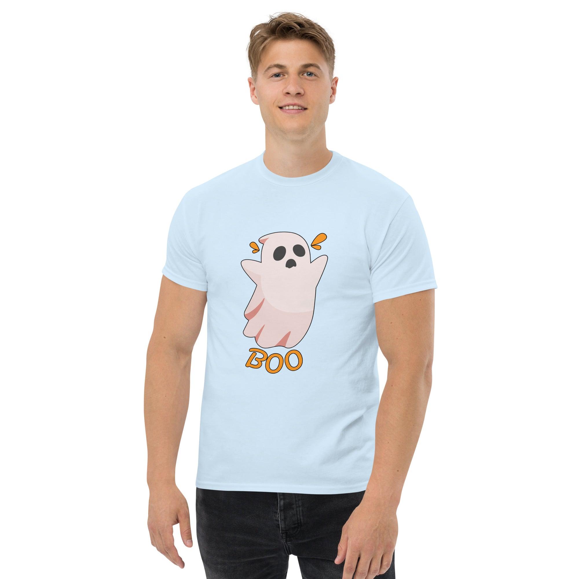 Frightful Fun: Men's Classic Halloween Tee - Beyond T-shirts