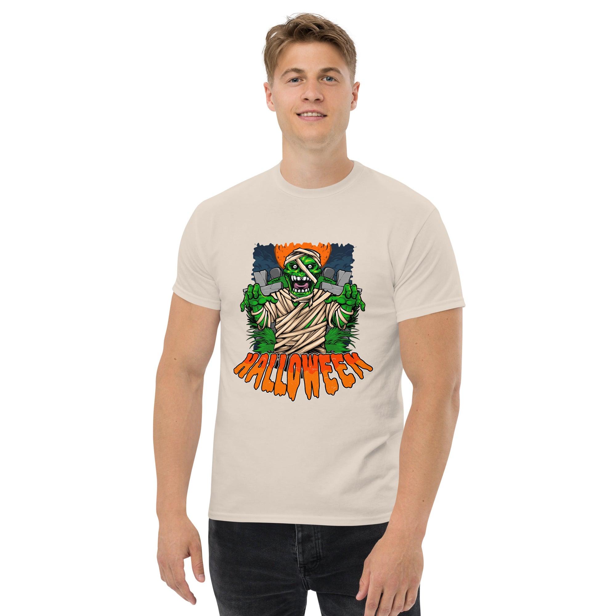 Men's Classic Tee: Frightening Phantoms Halloween Edition - Beyond T-shirts