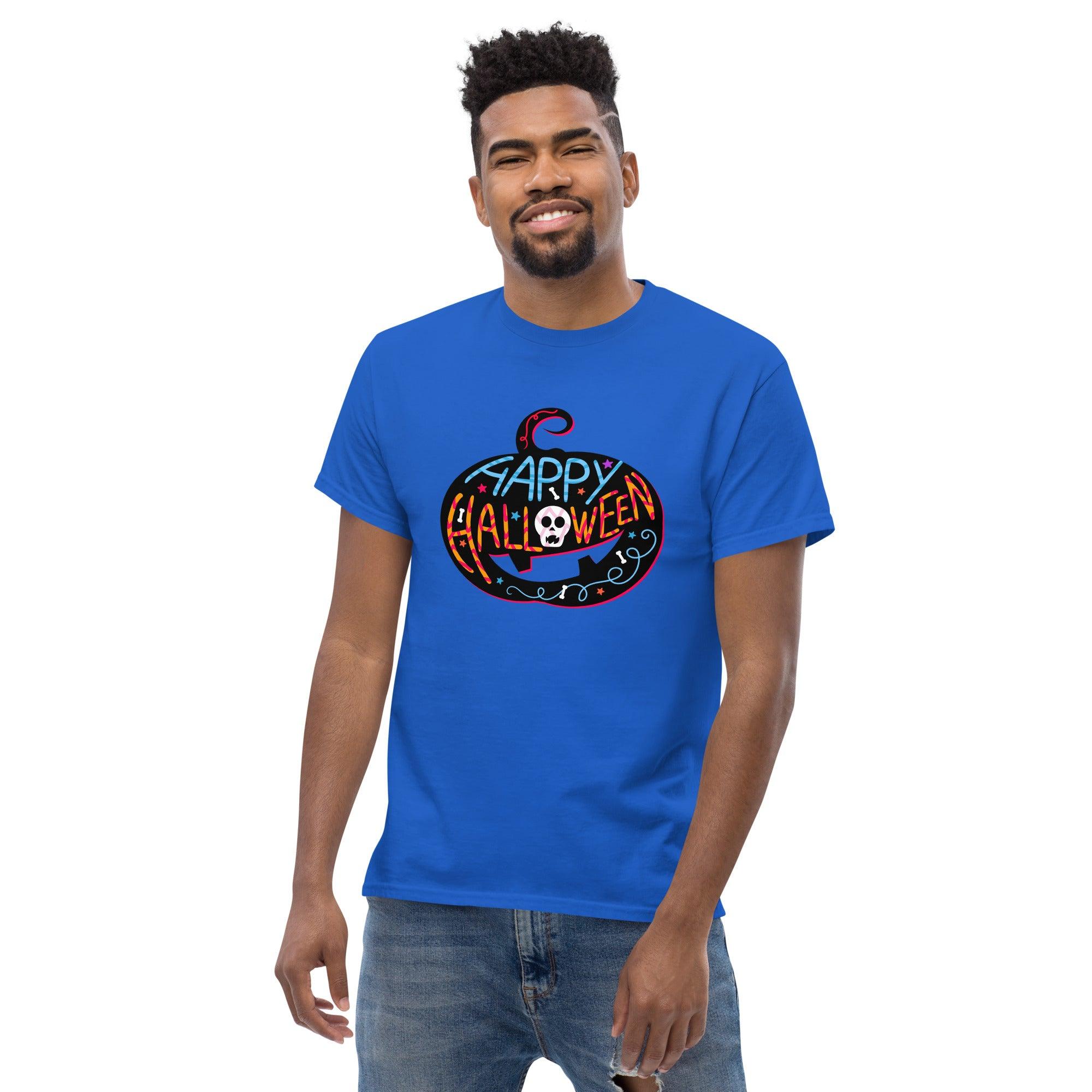 Men's Classic Tee: Scary Shadows Halloween Edition - Beyond T-shirts