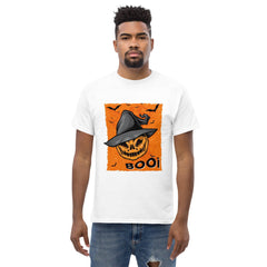 Men's Classic Tee: Spine-Chilling Spirits Halloween Edition - Beyond T-shirts