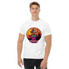 Men's Classic Tee: Haunted Halls Halloween Edition - Beyond T-shirts