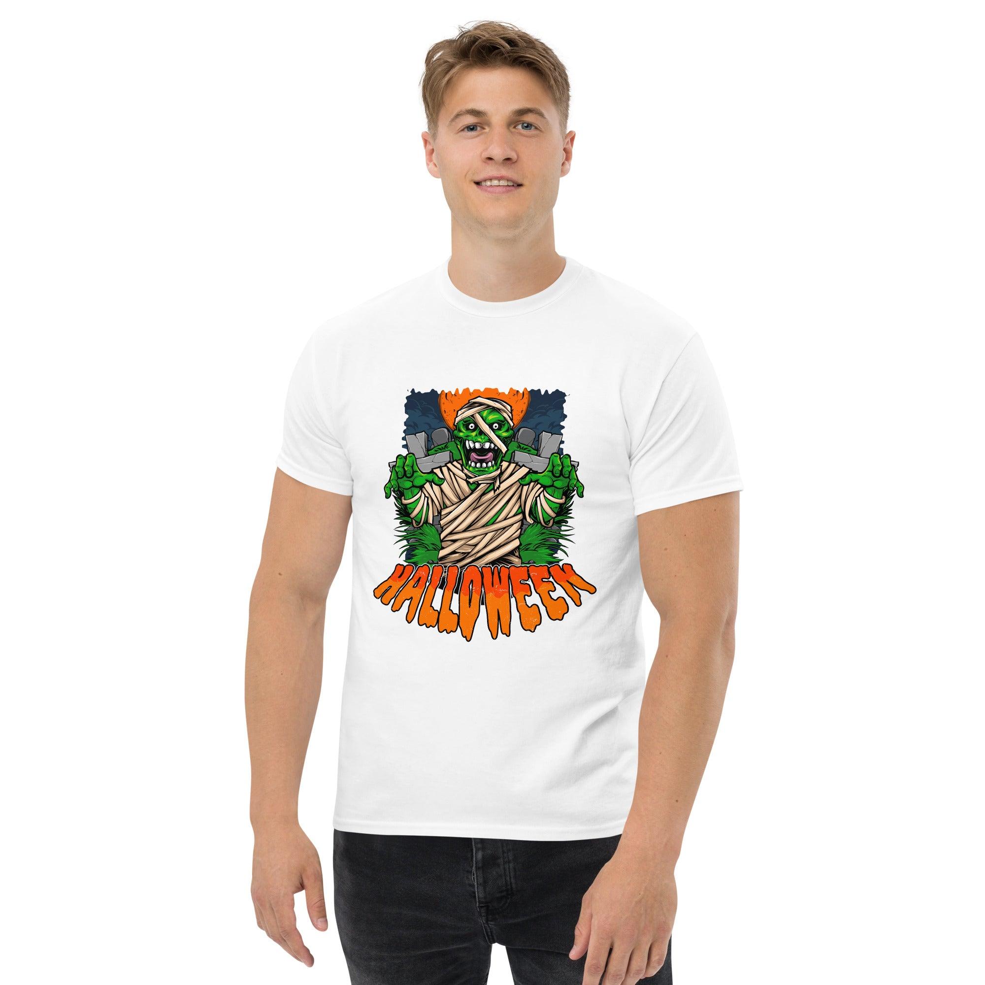 Men's Classic Tee: Frightening Phantoms Halloween Edition - Beyond T-shirts