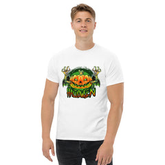 Men's Classic Tee: Ghostly Groove Halloween Edition - Beyond T-shirts