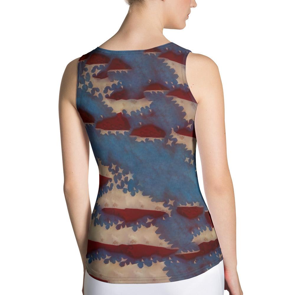 Midnight Magic Sublimation Cut & Sew Tank Top - Beyond T-shirts