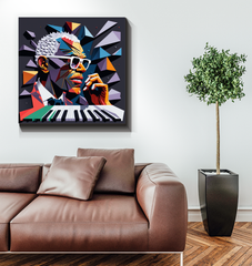 Operatic Opulence Wrapped Canvas