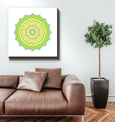 Geometric Mandala Metal Sculpture - Beyond T-shirts