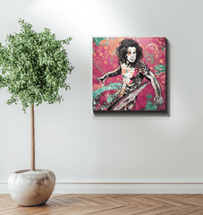 Surfing 5 07 Canvas on a gallery wall