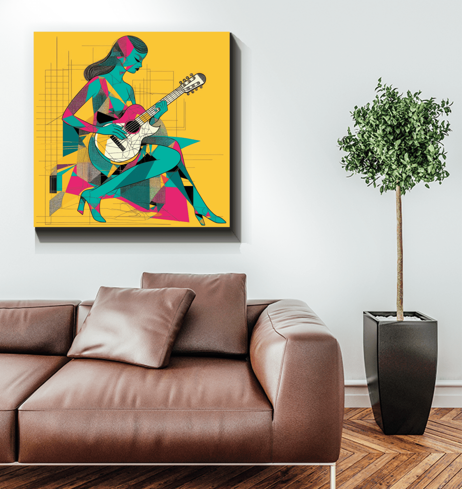 Glamour in Motion Wrapped Canvas - Beyond T-shirts