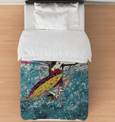 Surfing Dream Duvet Cover - Beyond T-shirts