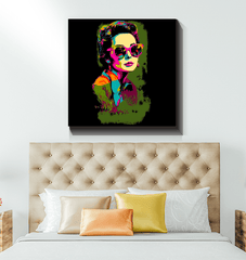 Modern Vogue Illustration Canvas - Beyond T-shirts