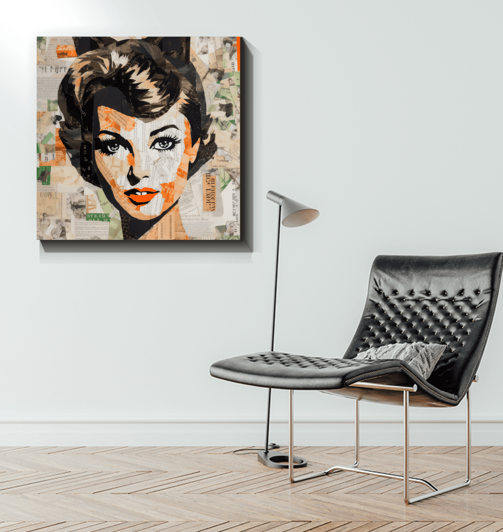 Euphonic Elegance Wrapped Canvas Melodic Splendor - Beyond T-shirts