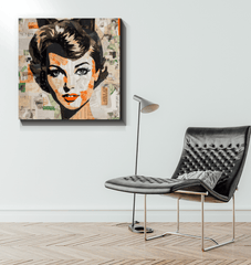 Euphonic Elegance Wrapped Canvas Melodic Splendor - Beyond T-shirts