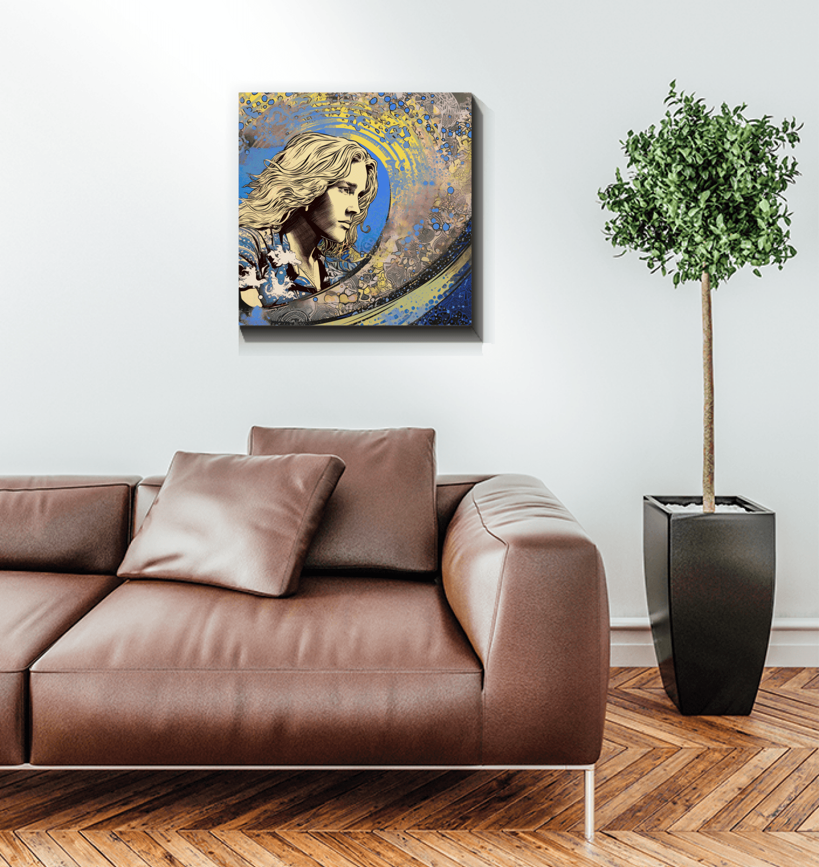 Oceanic Reflection Canvas Art - Beyond T-shirts