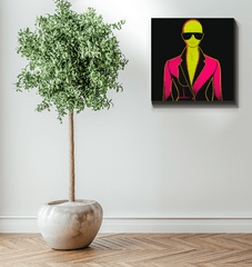 Fashionista's Paradise Canvas Art - Beyond T-shirts