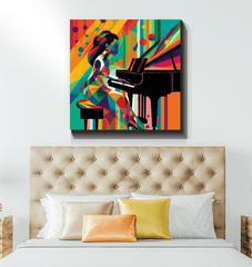 Elegant Couture Harmony Wrapped Canvas - Beyond T-shirts
