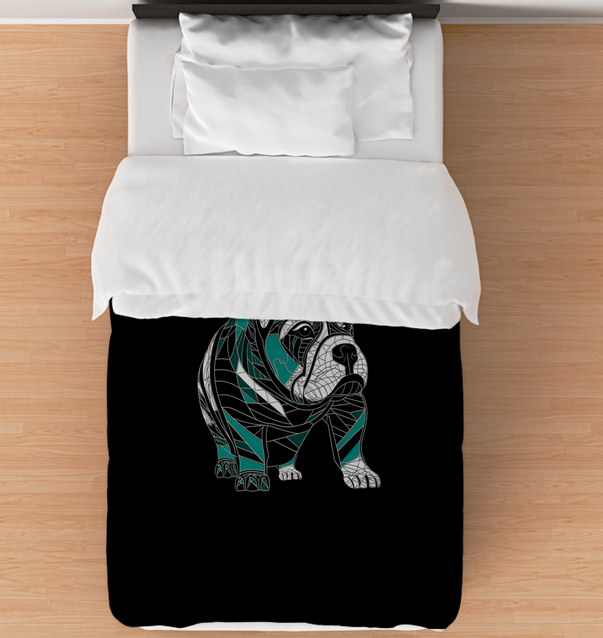 Energetic Beagle Pursuit Comforter