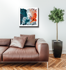Rhythmic Rainforest Wrapped Canvas