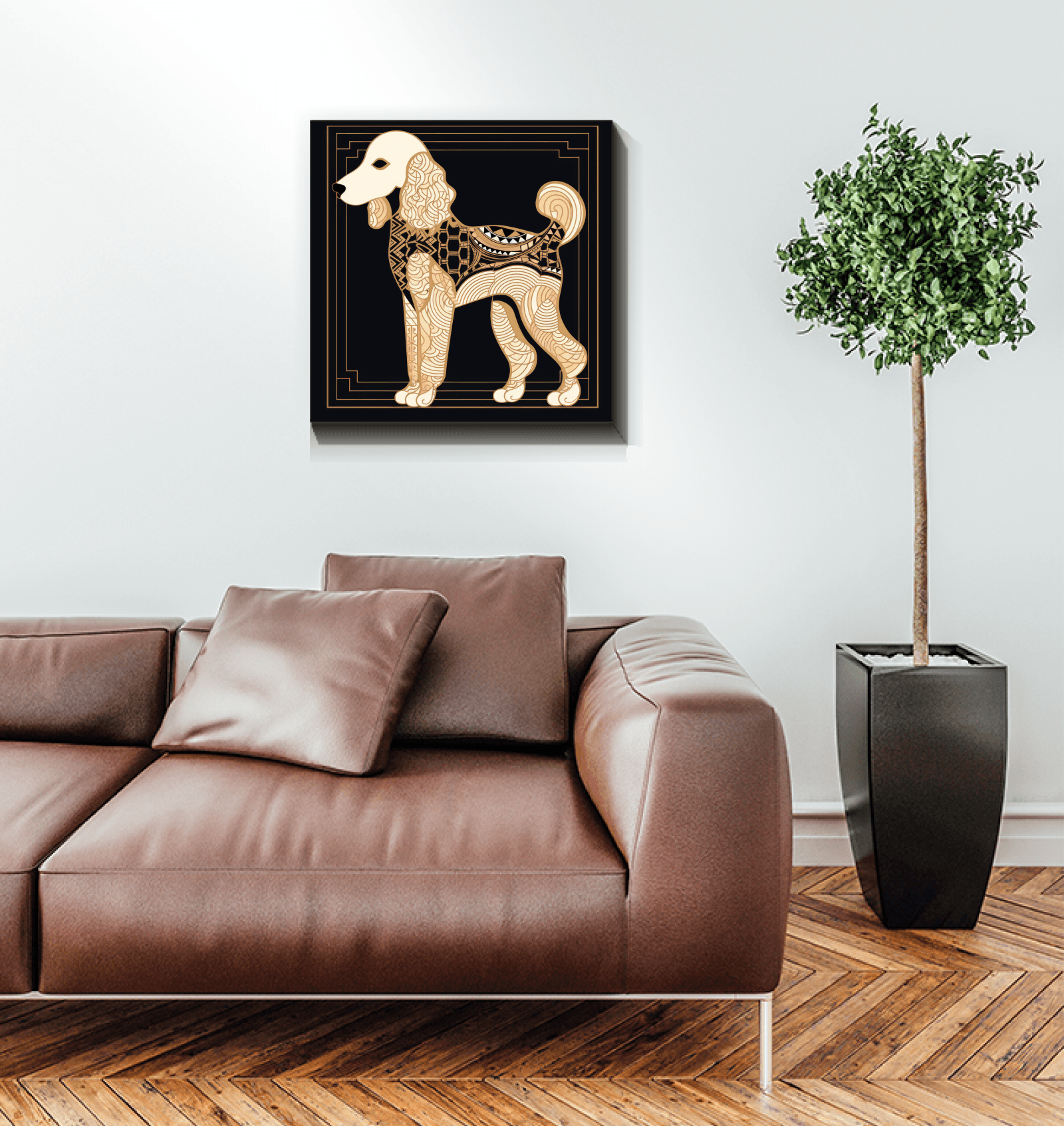 Graceful Saluki Desert Wind - Beyond T-shirts