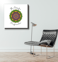 Sacred Geometry Mandala Canvas - Beyond T-shirts