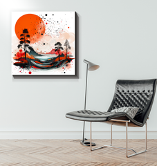 Enchanting Estuary River Landscape Canvas