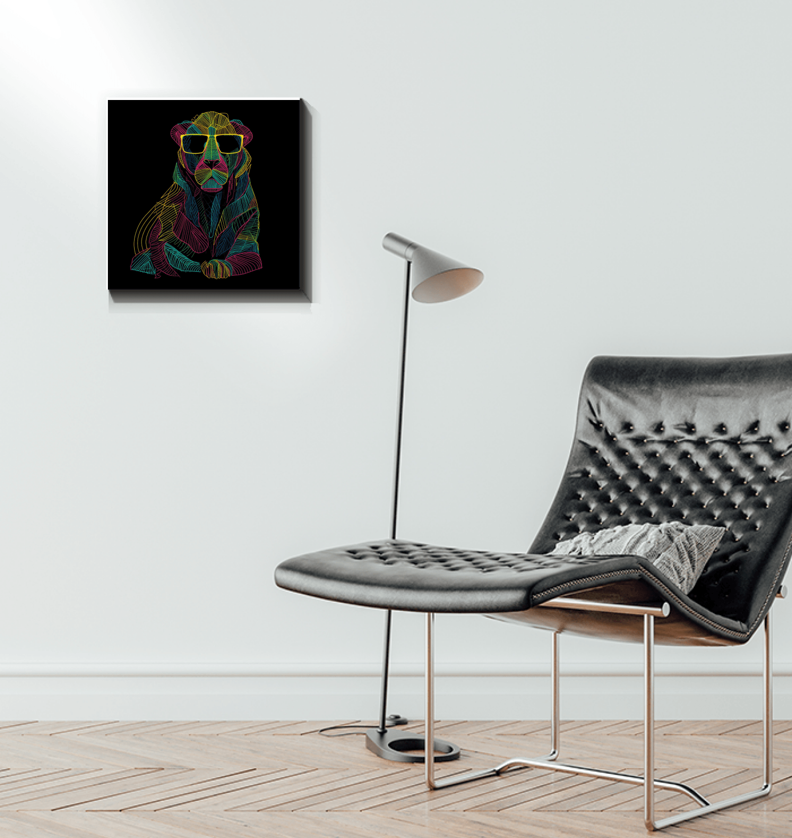 Majestic Roar Canvas Art - Beyond T-shirts