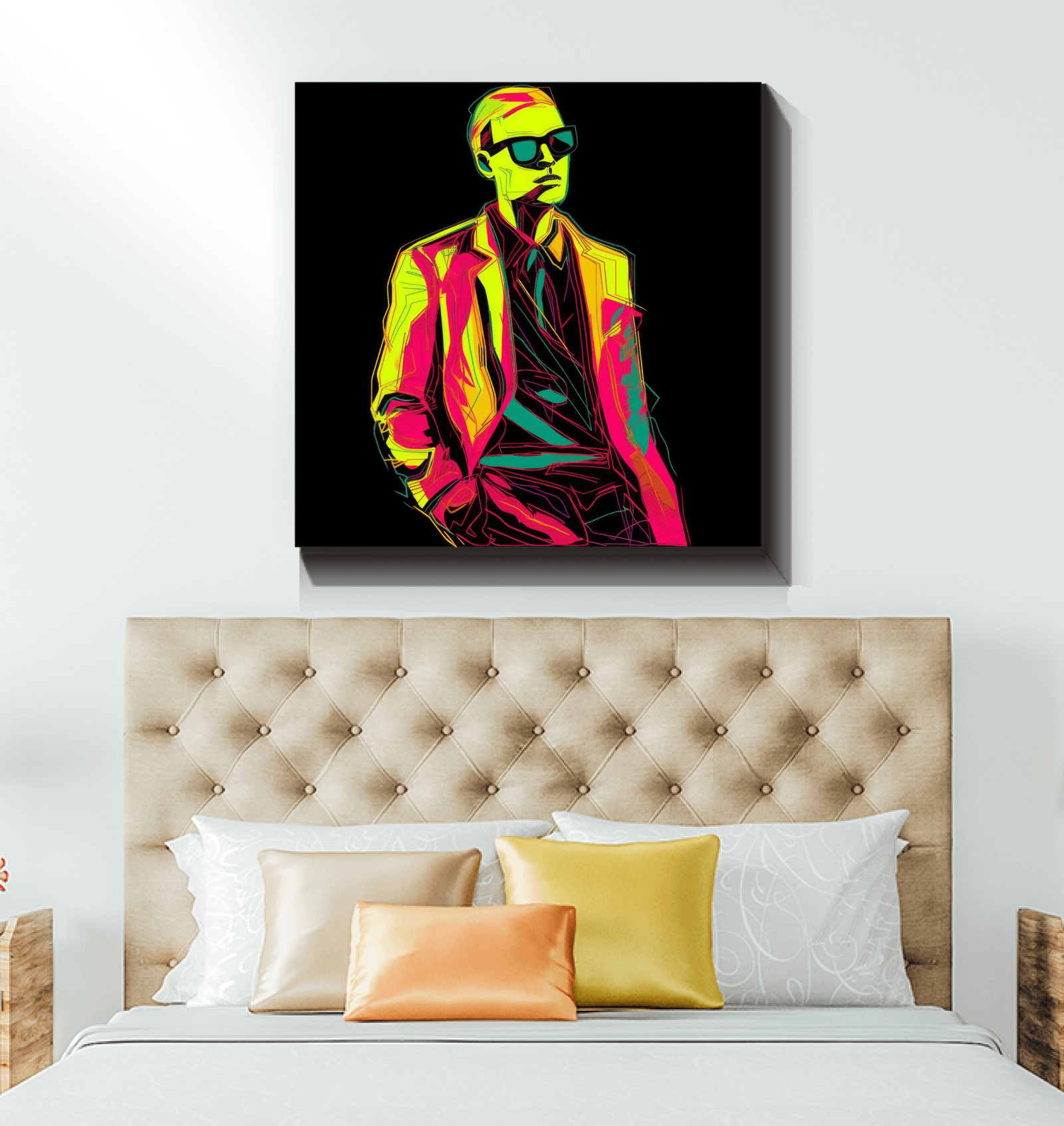 Stylish Silhouettes Canvas Art - Beyond T-shirts