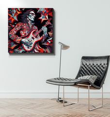 Acoustic Artistry Wrapped Canvas