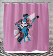 Couture Couture Fashion Jam Shower Curtain - Beyond T-shirts