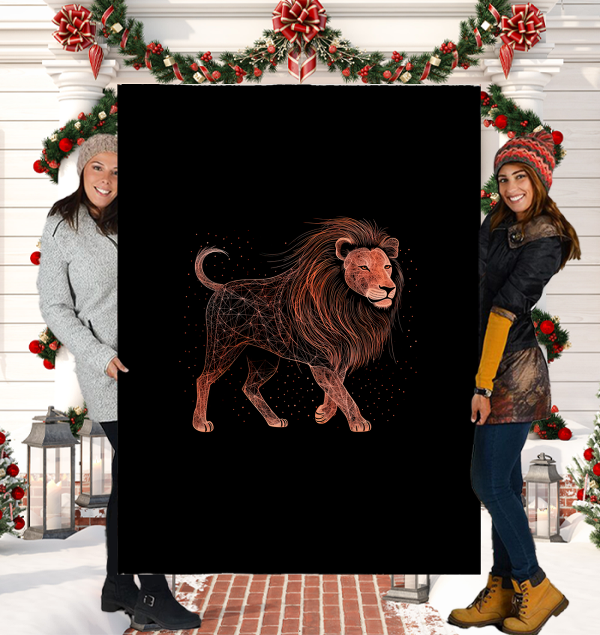 Majestic Mane Cozy Blanket