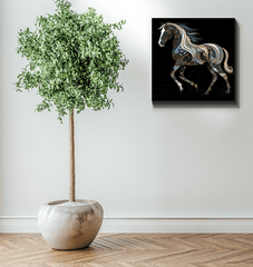 Playful Horse River Splash - Beyond T-shirts