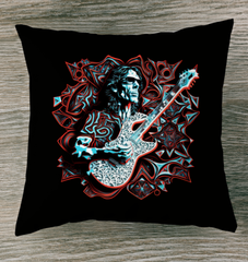 Golden Era Crooner Outdoor Pillow