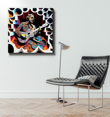 Jazz Jamboree Wrapped Canvas