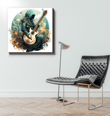 Jazzed Up Canvas Abstract Jazz Music Art